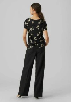 Vero Moda T-Shirt Print - Black -Vero Moda Winkel fa74b5be59244cfb820614a5a123a5bd