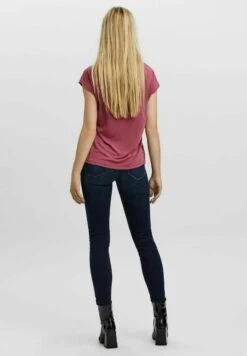 Vero Moda Vmfilli Ss V-Neck Ga Noos - T-Shirt Basic - Dry Rose -Vero Moda Winkel fa8722dd0ccf4c0c9124725f0c91de4d