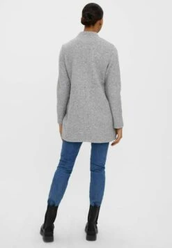 Vero Moda Cappotto - Mantel - Light Grey Melange -Vero Moda Winkel fabced1da38047bd97405e4fdbb3b7ff