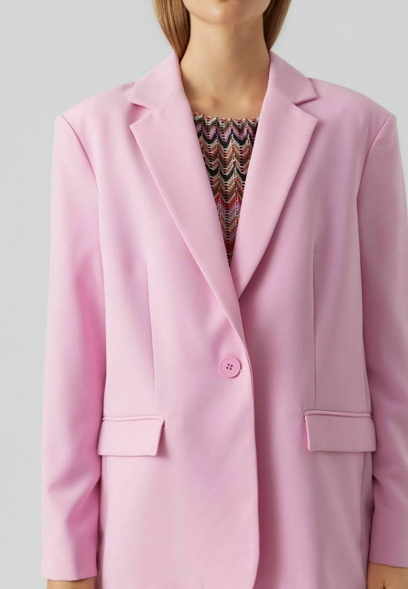 Vero Moda Longline - Halflange Jas - Bonbon 6 Vero Moda Longline - Halflange Jas - Bonbon - Afbeelding 4