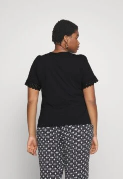 Vero Moda Curve Vmpanna Glenn- T-Shirt Basic - Black -Vero Moda Winkel fc520c9397554db8bf2c66cbd919925a