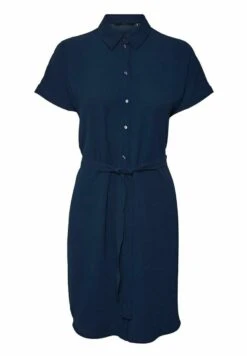Vero Moda Curve Blousejurk - Navy Blazer -Vero Moda Winkel fce63d2988204f338073057342f8f72d