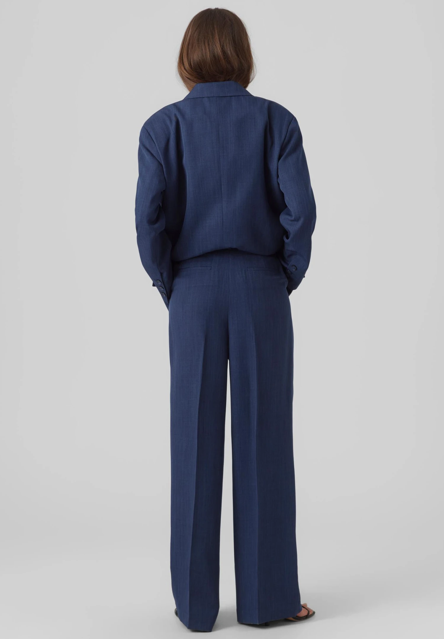 Vero Moda Vmmathilde Pants- Broek - Navy 5 Vero Moda Vmmathilde Pants- Broek - Navy - Afbeelding 3