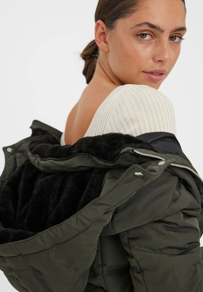 Vero Moda Boos - Gewatteerde Jas - Peat 6 Vero Moda Boos - Gewatteerde Jas - Peat - Afbeelding 4