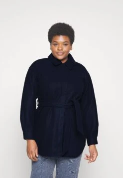 Vero Moda Curve Vmvince Jacket- Mantel - Navy Blazer/Solid